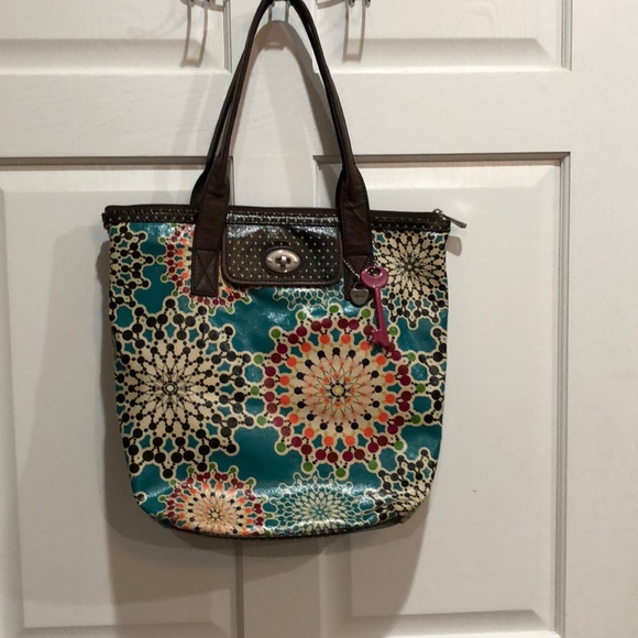 Fossil Key-per Handbags - Fossil Key-per Shopper Bag/ Tote #5
